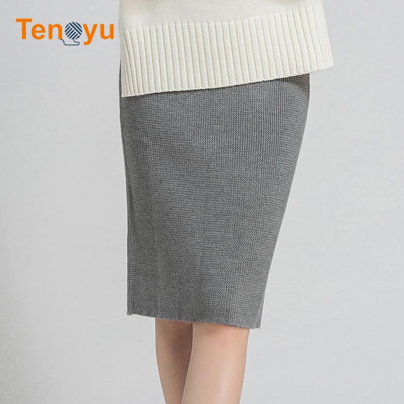 OEM/ODM Latest Design Ladies Sweater Knit Dress