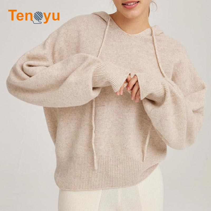 OEM/ODM Custom Knitted Plus Size Hoodie Manufacturer