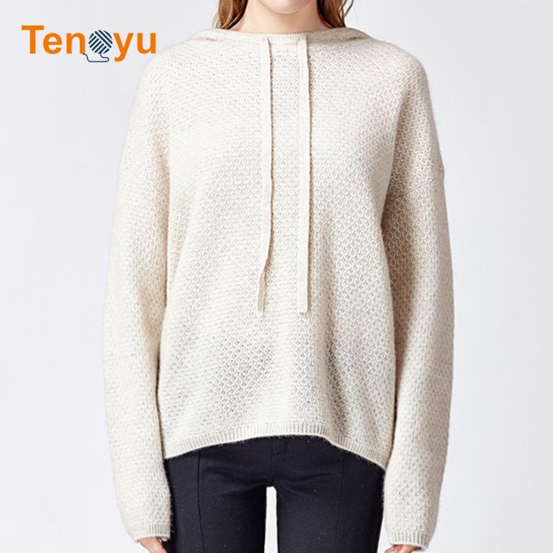 OEM/ODM Custom Knitted Pullover Hoodie Manufacturer