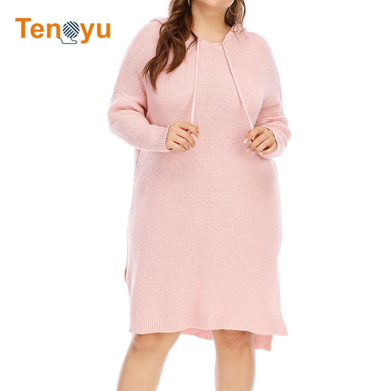 OEM/ODM Popular Hoodie Knit Sweater Dress Manufacturer