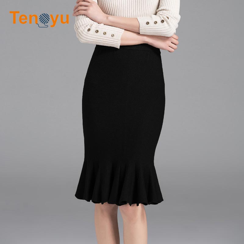 OEM/ODM Custom Comfort Design Luxury Knit Skirt