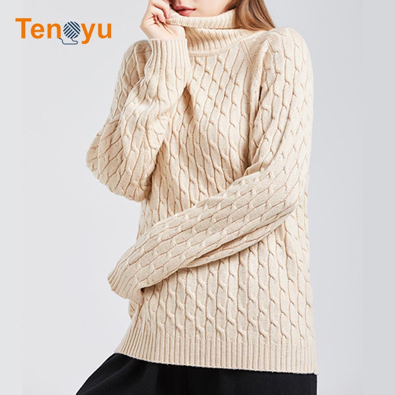 OEM/ODM High Quality Custom Cashmere Kint Sweater