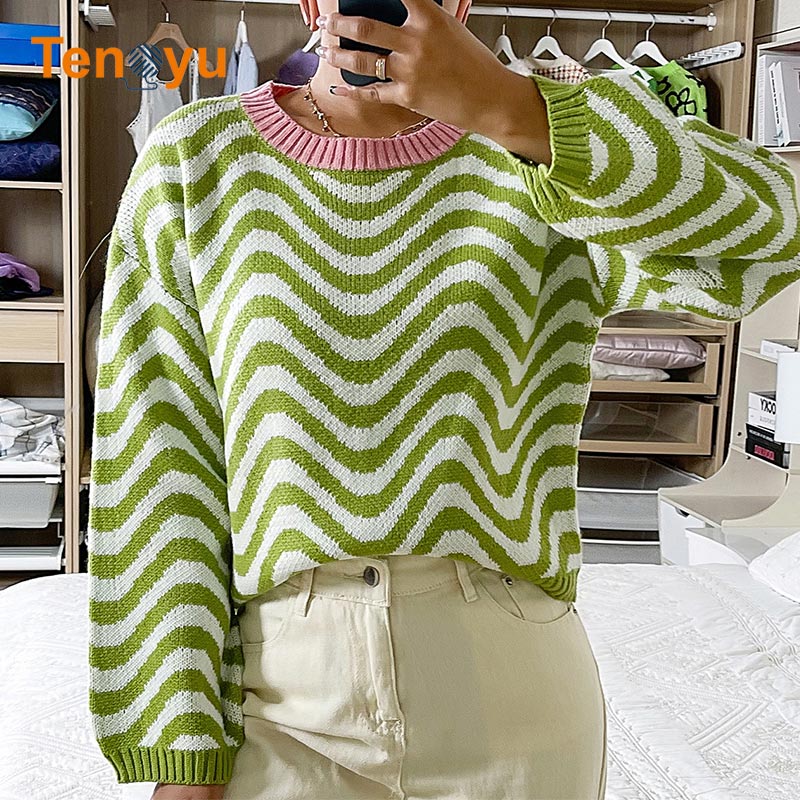 OEM/ODM Custom 100% Cashmere Women Knitting Sweater