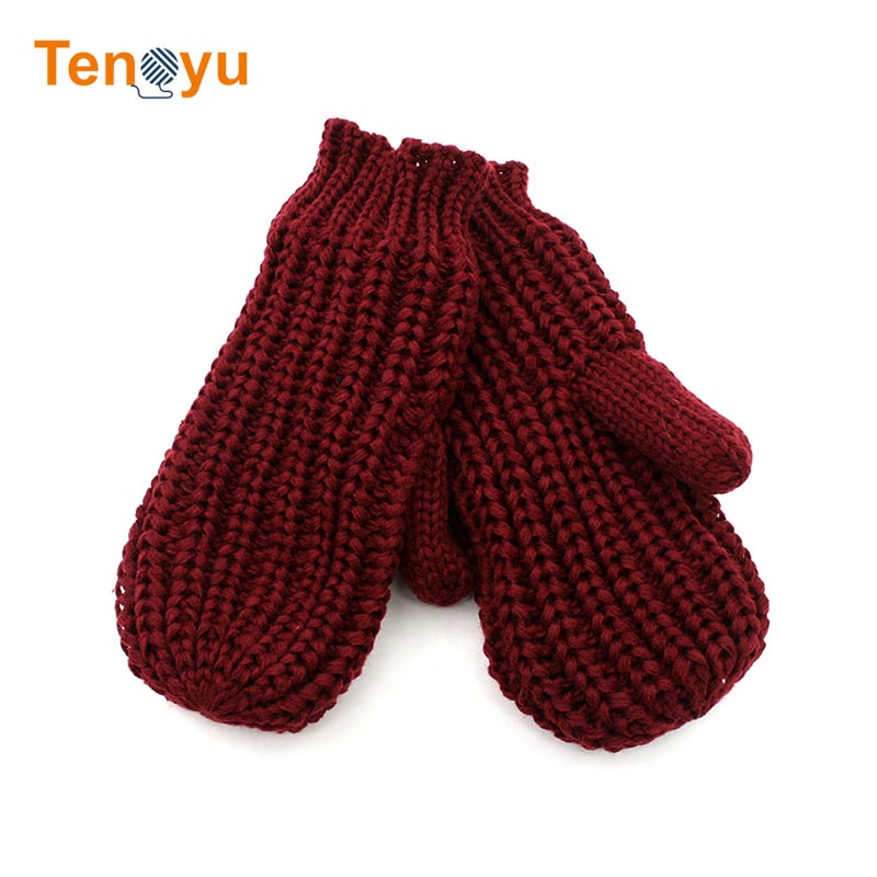 OEM/ODM Wholesaler Custom Winter Warm Knit Gloves