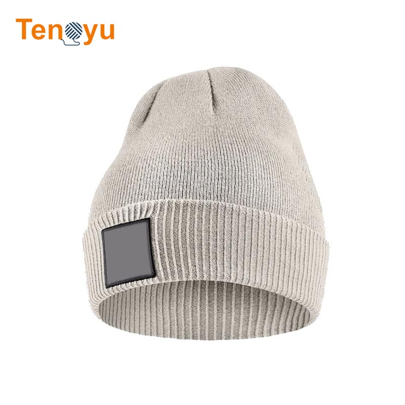 OEM/ODM Custom Winter Pattern Knitted Beanie Hat