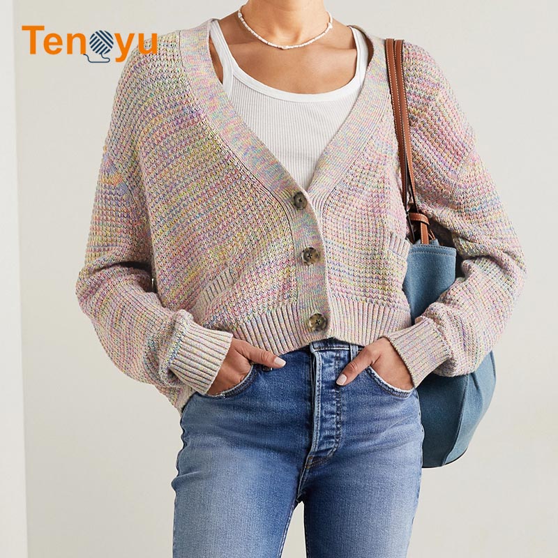 OEM/ODM New Colorful Fashion Women's Cardigan