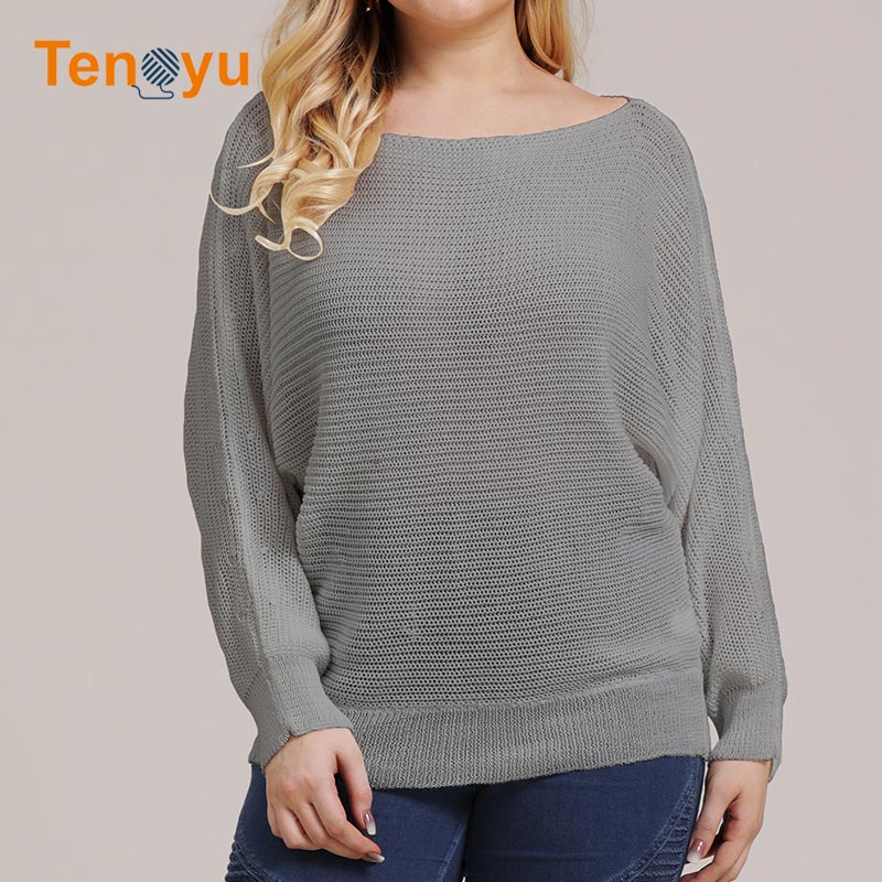 OEM/ODM Accepts Plus Size Pullover Women's Sweater