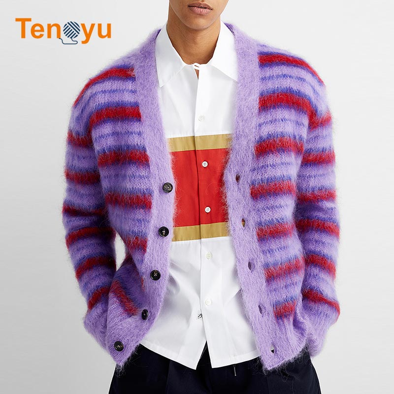 OEM/ODM Manufacturer Custom Men Cardigan Sweater