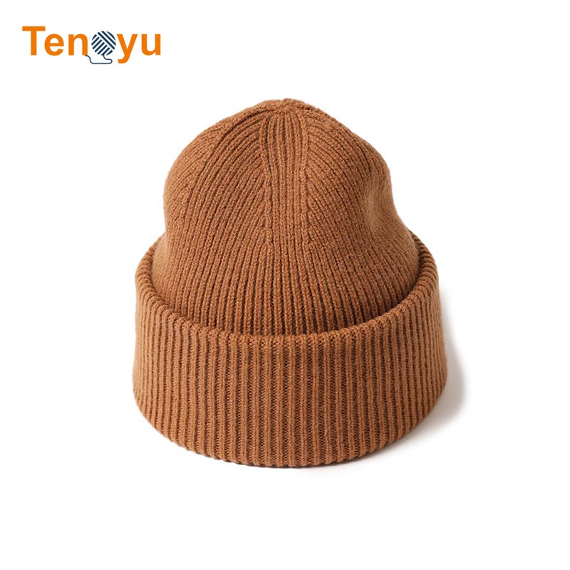 OEM/ODM Custom Classic Wool Premium Knit Beanie Hat