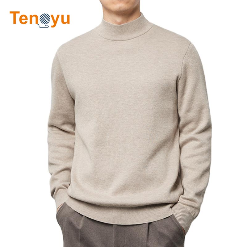 OEM/ODM Custom Men Soft Warm Pullover Knit Sweater