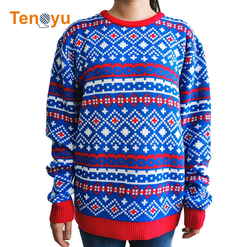 OEM/ODM Custom Knitted Jumper Ugly Christmas Sweater