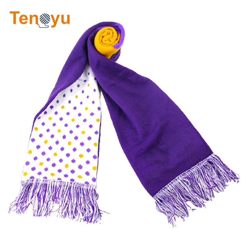 OEM/ODM Wholesaler Custom Winter Sports Knit Scarf