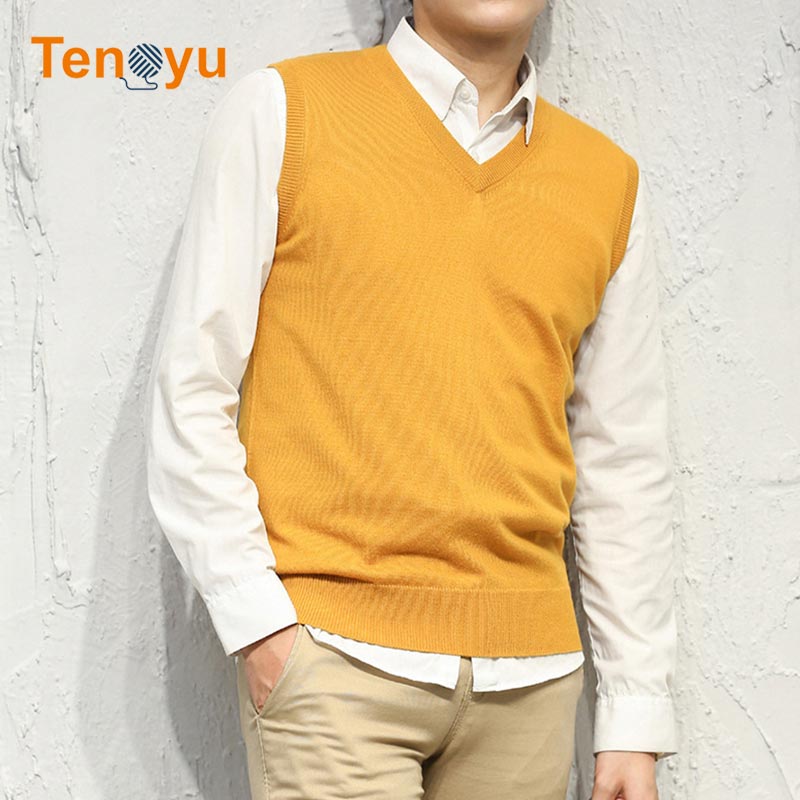 OEM/ODM Autumn Winter Sleeveless Sweater Knit Vest