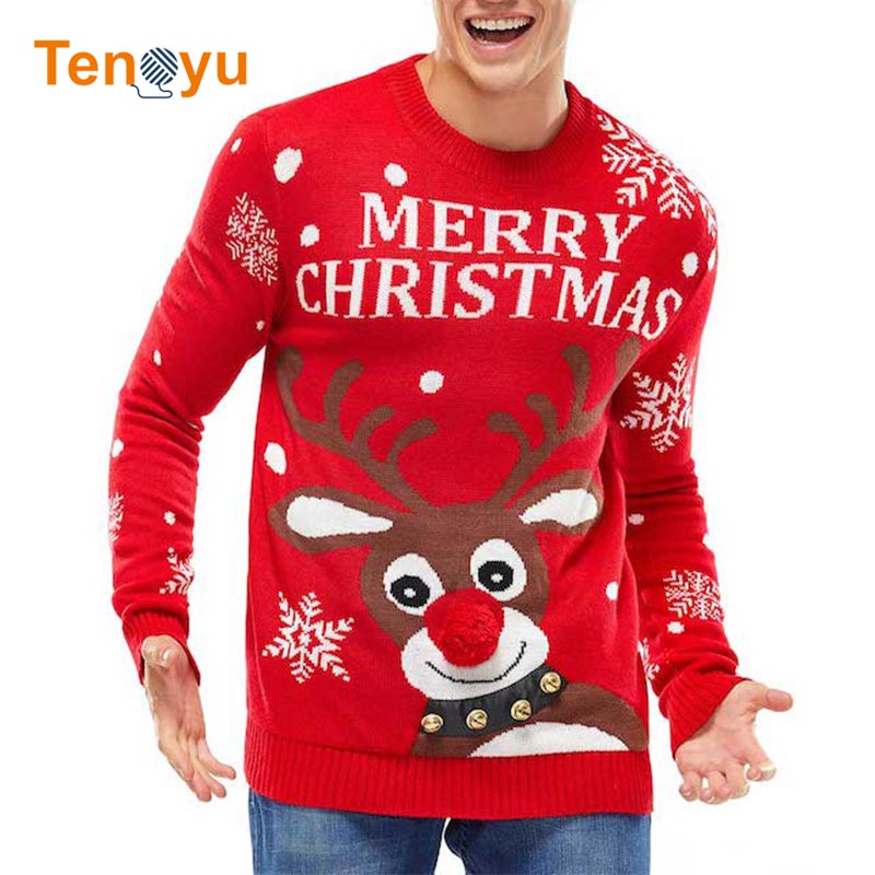 OEM/ODM Wholesale Customized Unisex Christmas Sweater